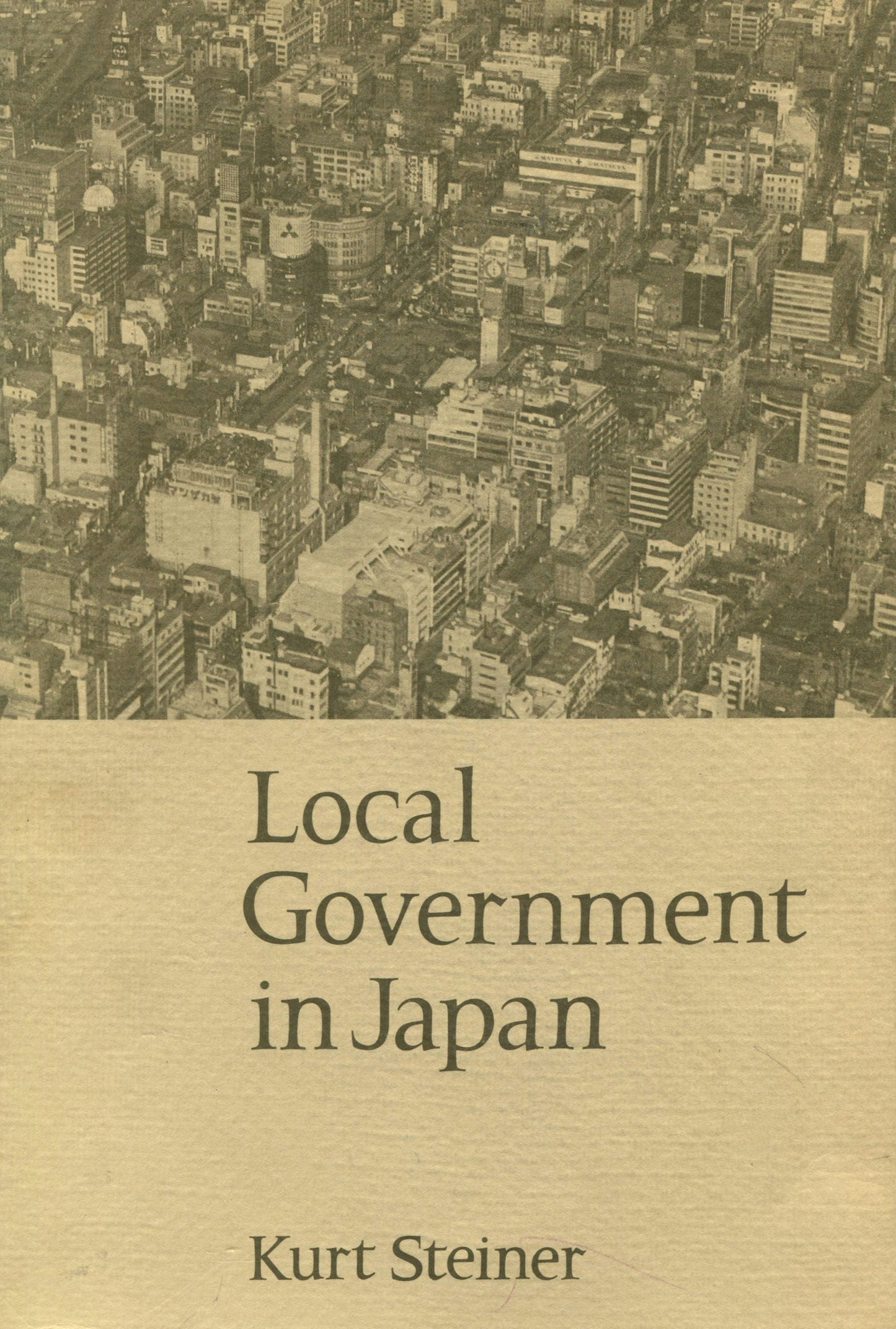 Book cover image for Local Government in Japan ISBN: 9780804702171