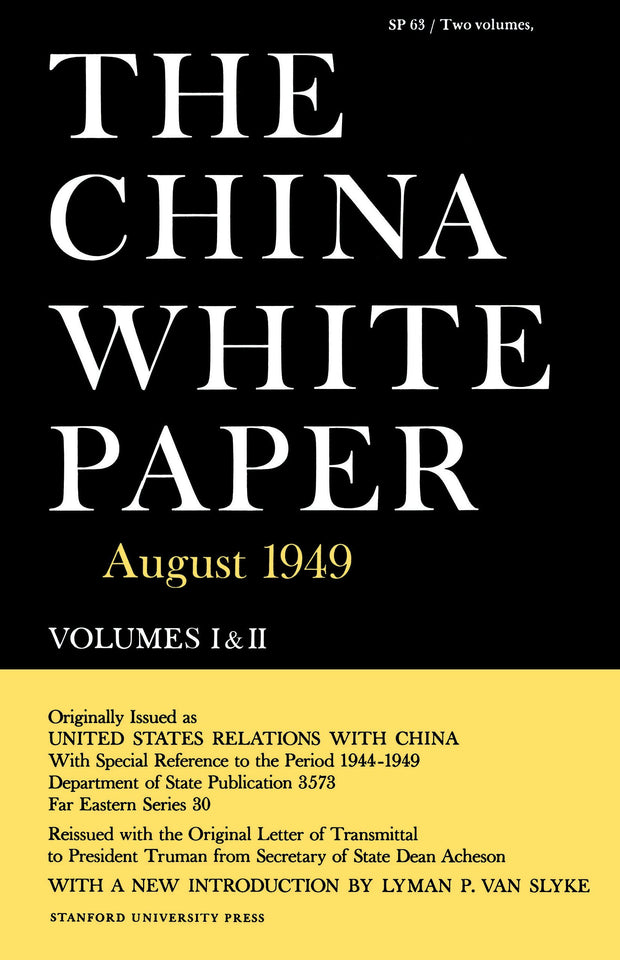 Cover image for The China White Paper, isbn: 9780804706087