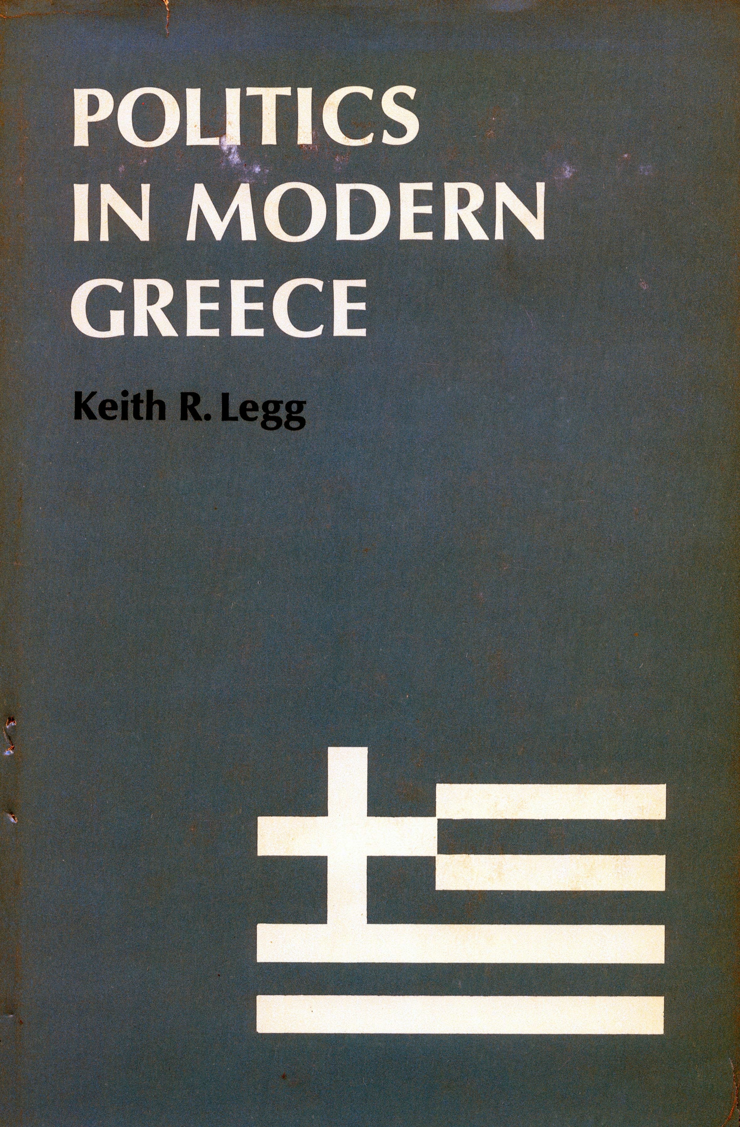 Book cover image for Politics in Modern Greece ISBN: 9780804707053