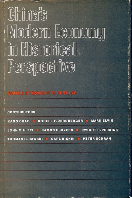 Book cover image for China’s Modern Economy in Historical Perspective ISBN: 9780804708715