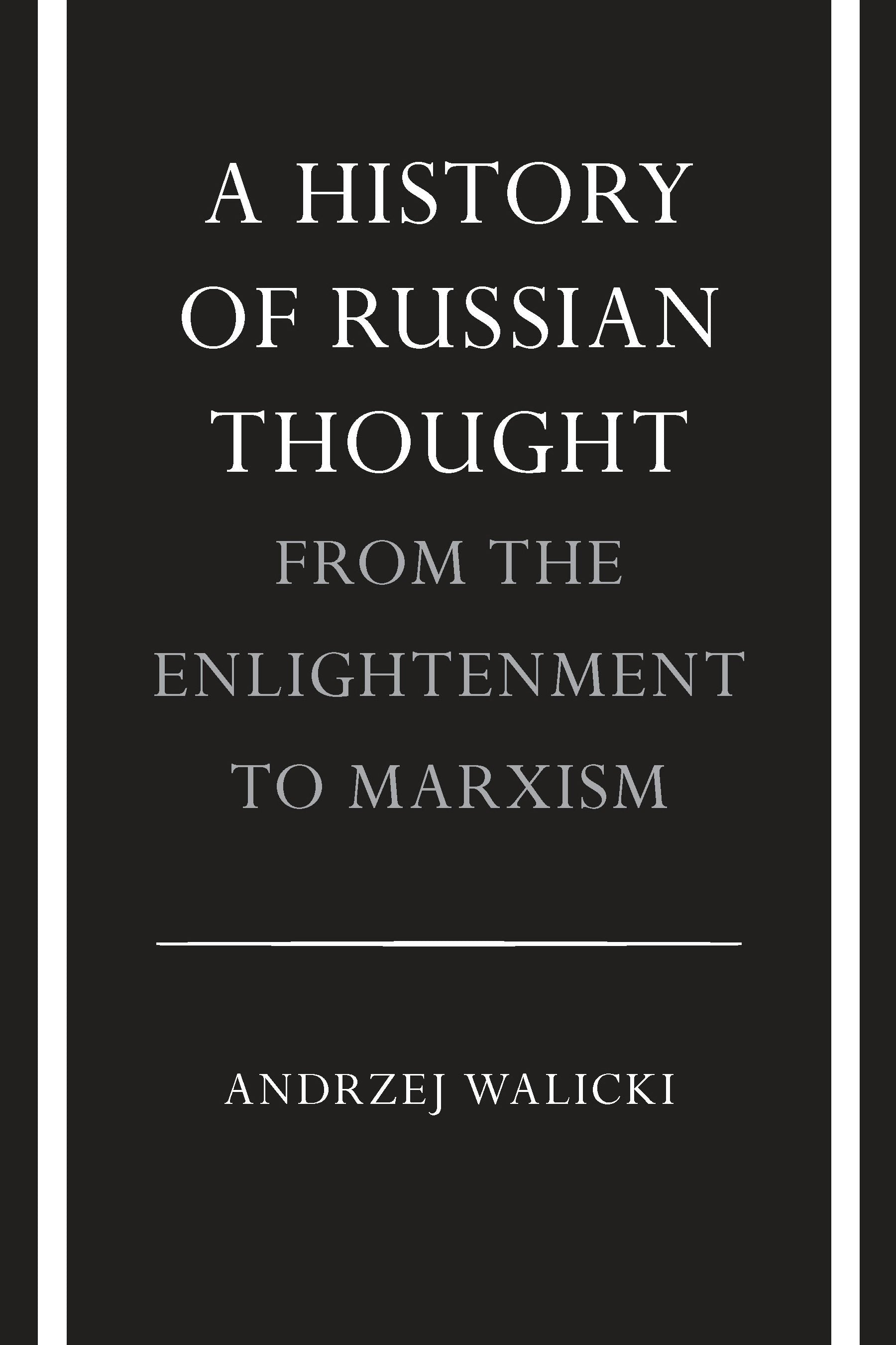 Book cover image for A History of Russian Thought ISBN: 9780804711326