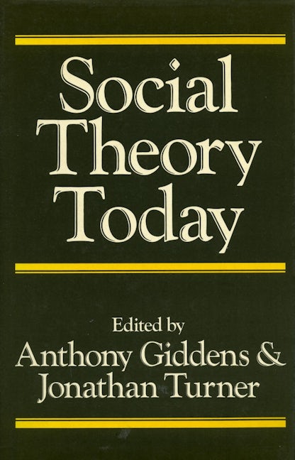 Book cover image for Social Theory Today ISBN: 9780804713979