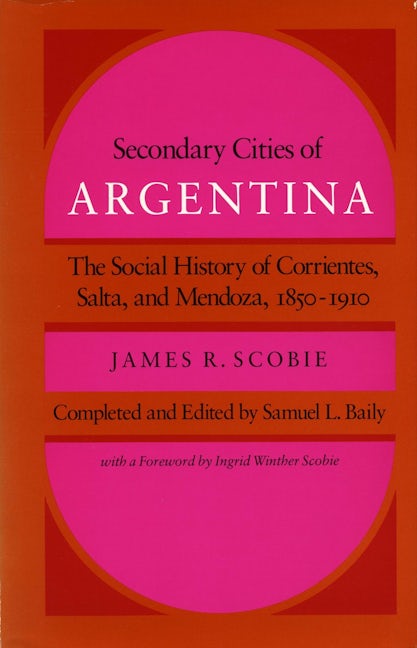 Book cover image for Secondary Cities of Argentina ISBN: 9780804714198