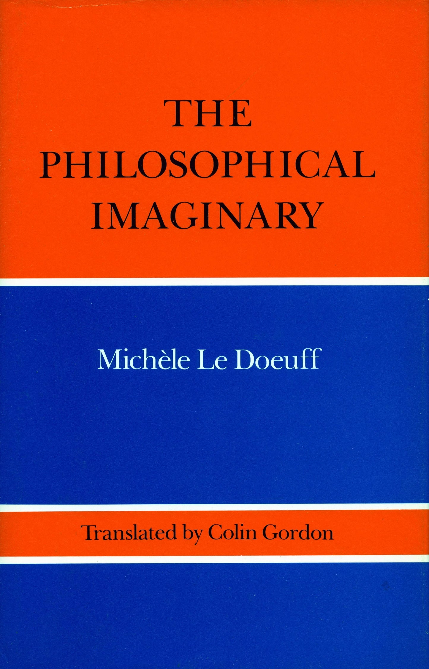 Book cover image for The Philosophical Imaginary ISBN: 9780804716192