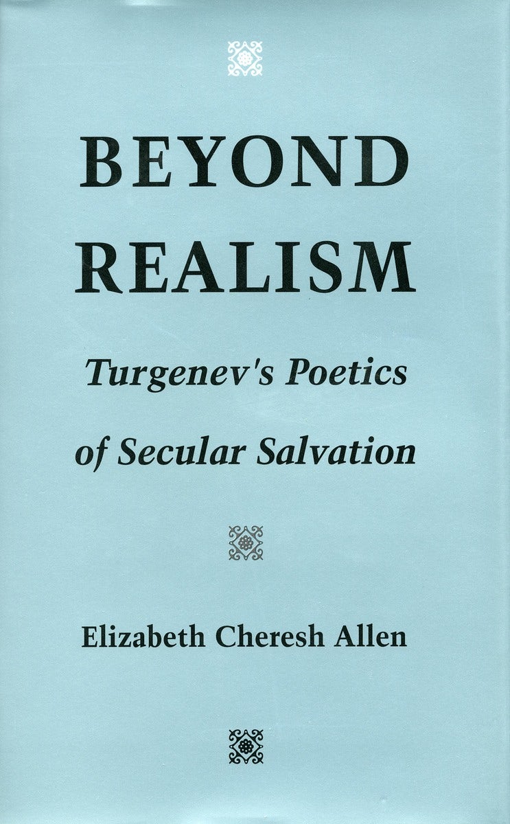 Book cover image for Beyond Realism ISBN: 9780804718738