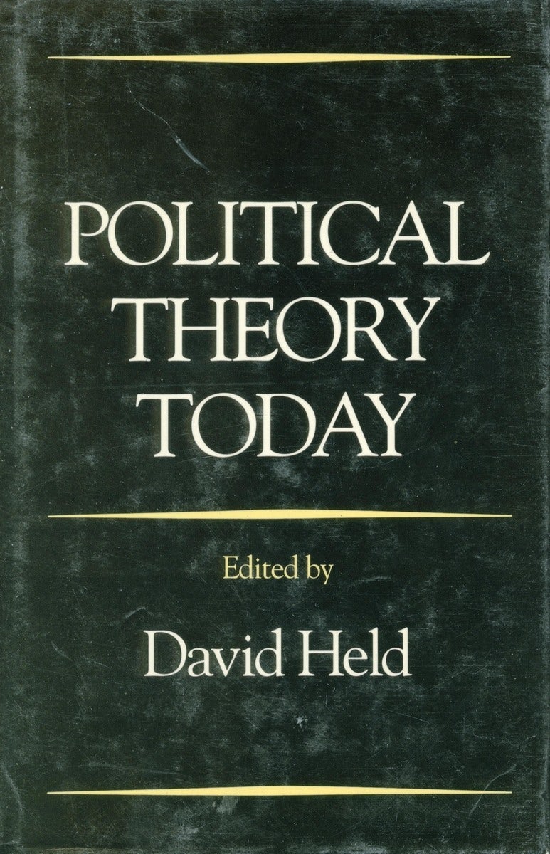 Book cover image for Political Theory Today ISBN: 9780804718981