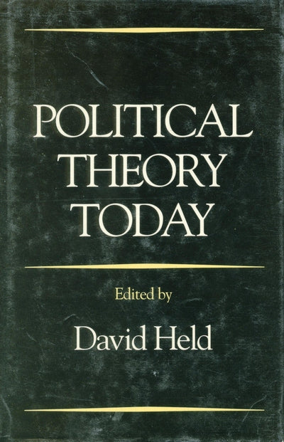 Cover image for Political Theory Today, isbn: 9780804718981