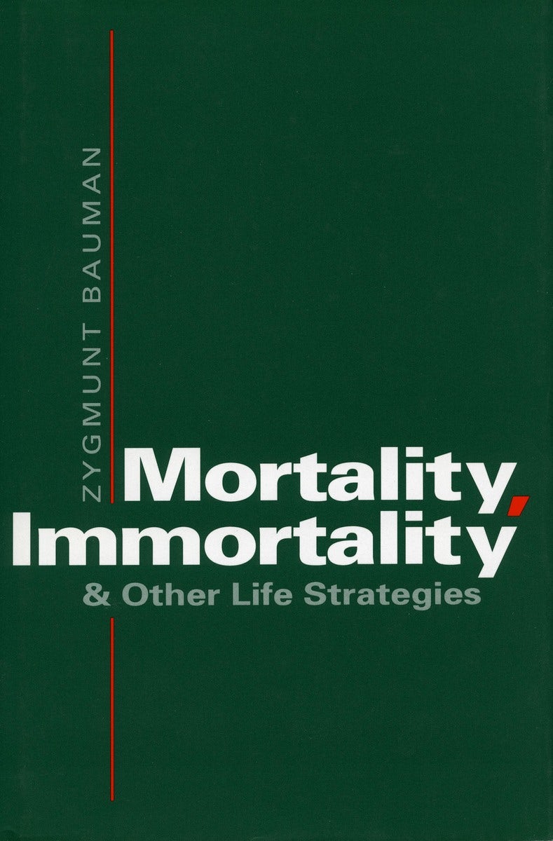 Book cover image for Mortality, Immortality, and Other Life Strategies ISBN: 9780804721646