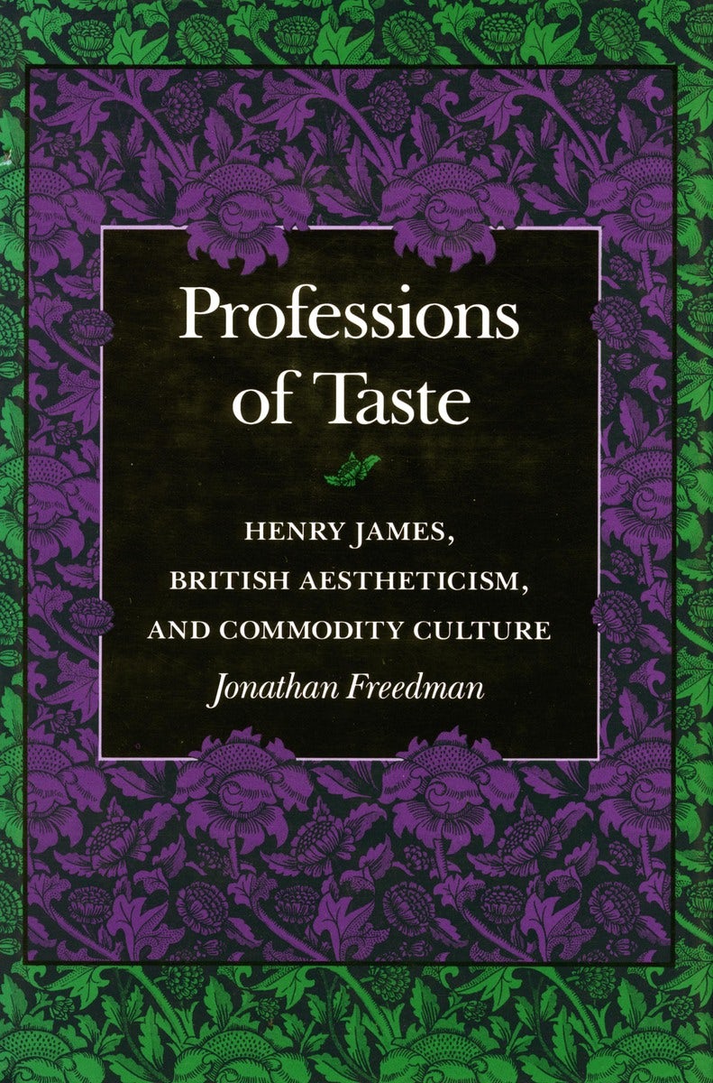 Book cover image for Professions of Taste ISBN: 9780804721783