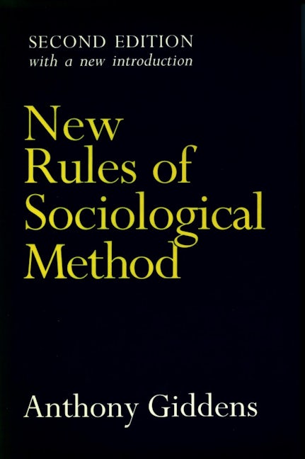 Book cover image for New Rules of Sociological Method ISBN: 9780804722261