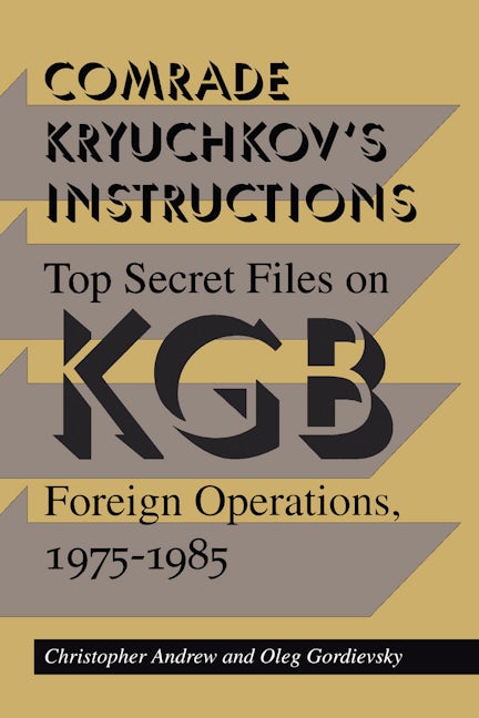 Book cover image for Comrade Kryuchkov's Instructions ISBN: 9780804722285
