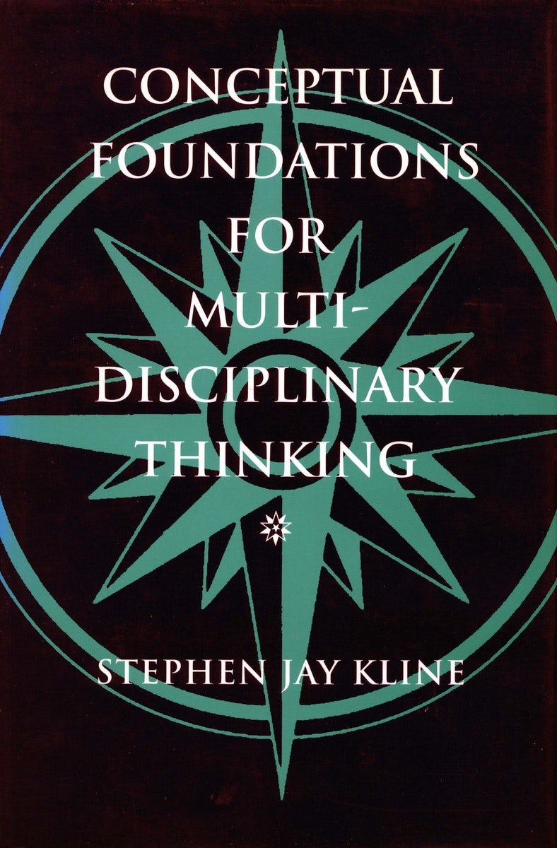 Book cover image for Conceptual Foundations for Multidisciplinary Thinking ISBN: 9780804724098