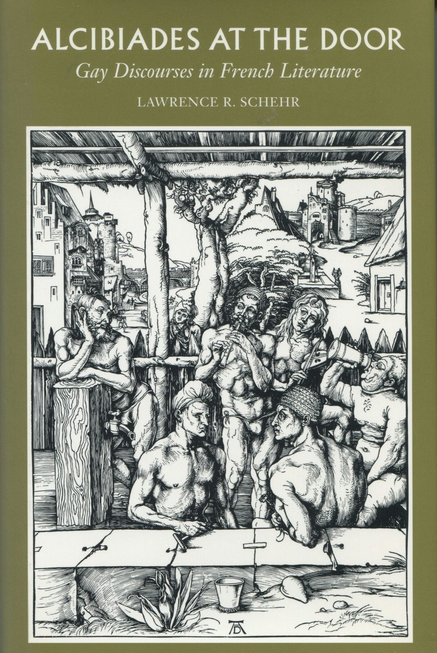 Book cover image for Alcibiades at the Door ISBN: 9780804724678