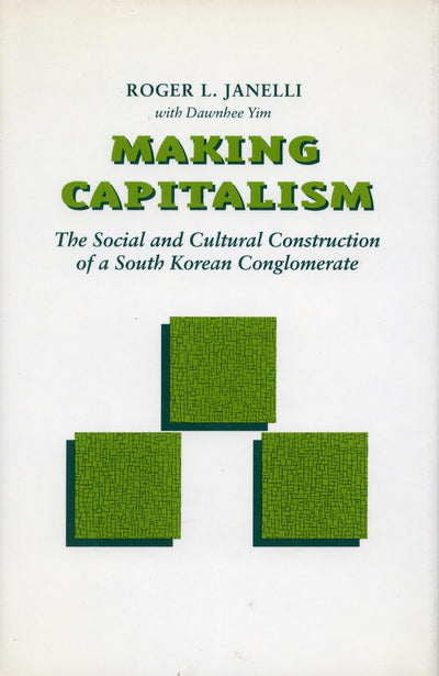 Cover image for Making Capitalism, isbn: 9780804725248