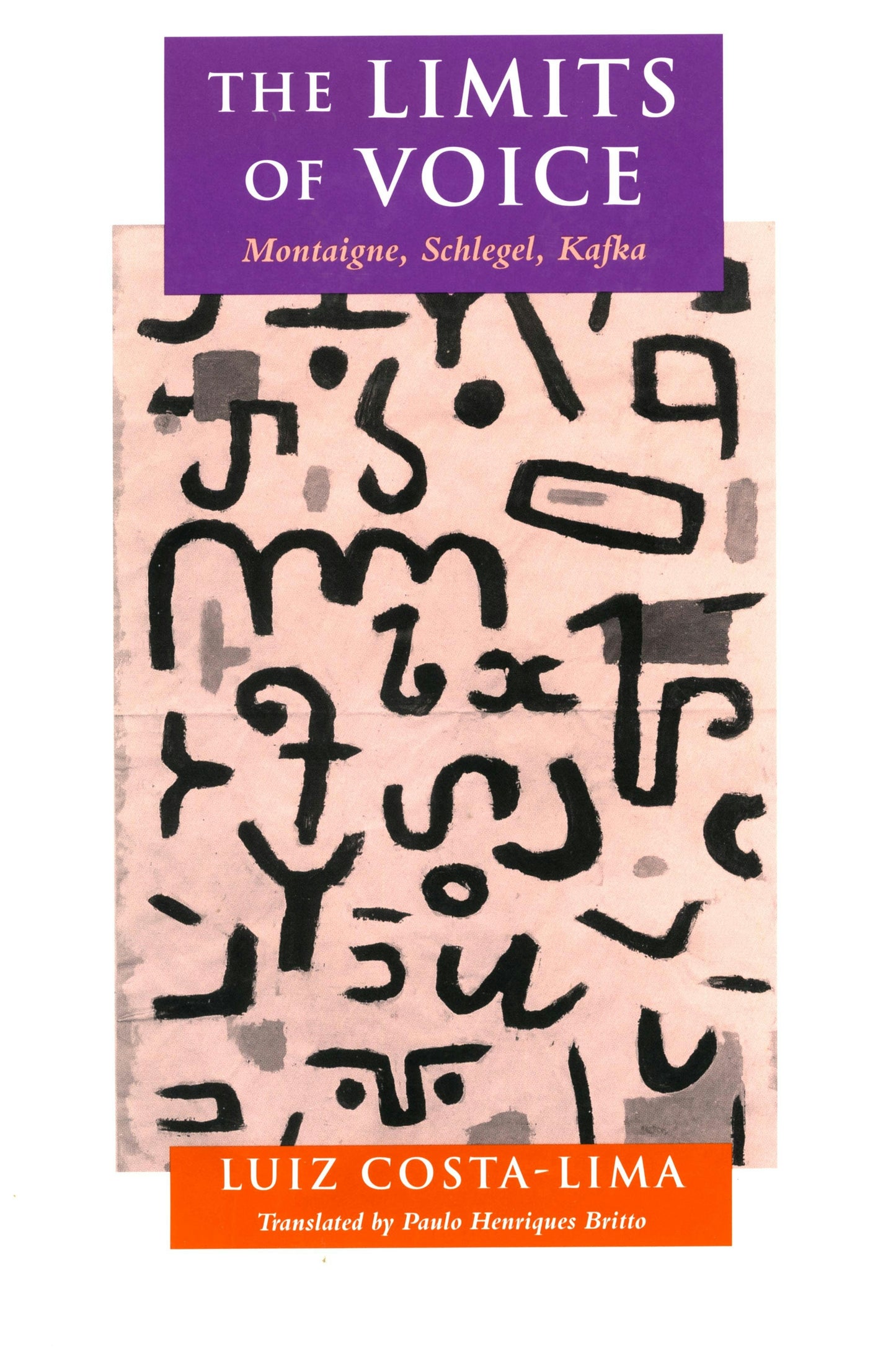 Book cover image for The Limits of Voice ISBN: 9780804725408