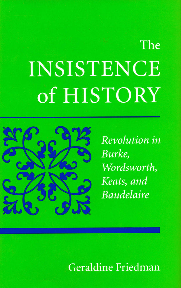 Cover image for The Insistence of History, isbn: 9780804725446