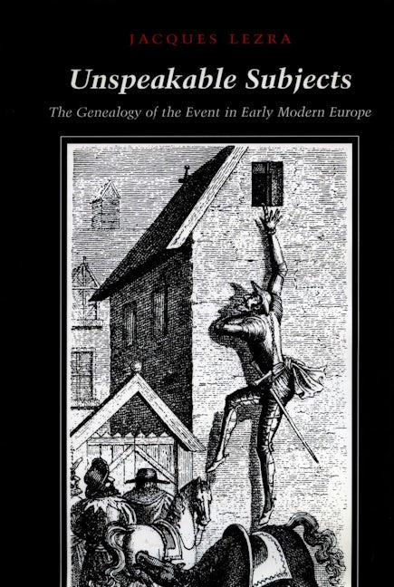 Book cover image for Unspeakable Subjects ISBN: 9780804727785