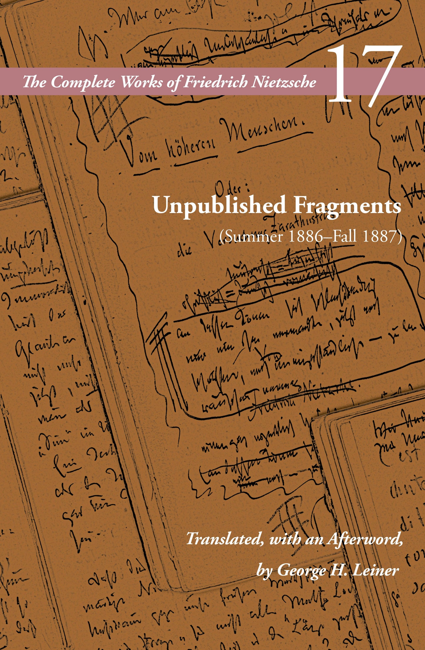 Book cover image for Unpublished Fragments (Summer 1886–Fall 1887) ISBN: 9780804728904