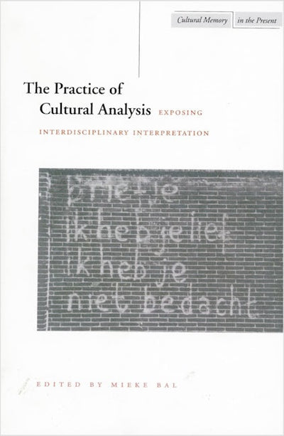 The Practice of Cultural Analysis
