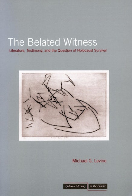 Book cover image for The Belated Witness ISBN: 9780804730808