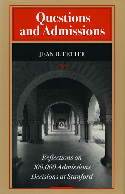 Book cover image for Questions and Admissions ISBN: 9780804731584