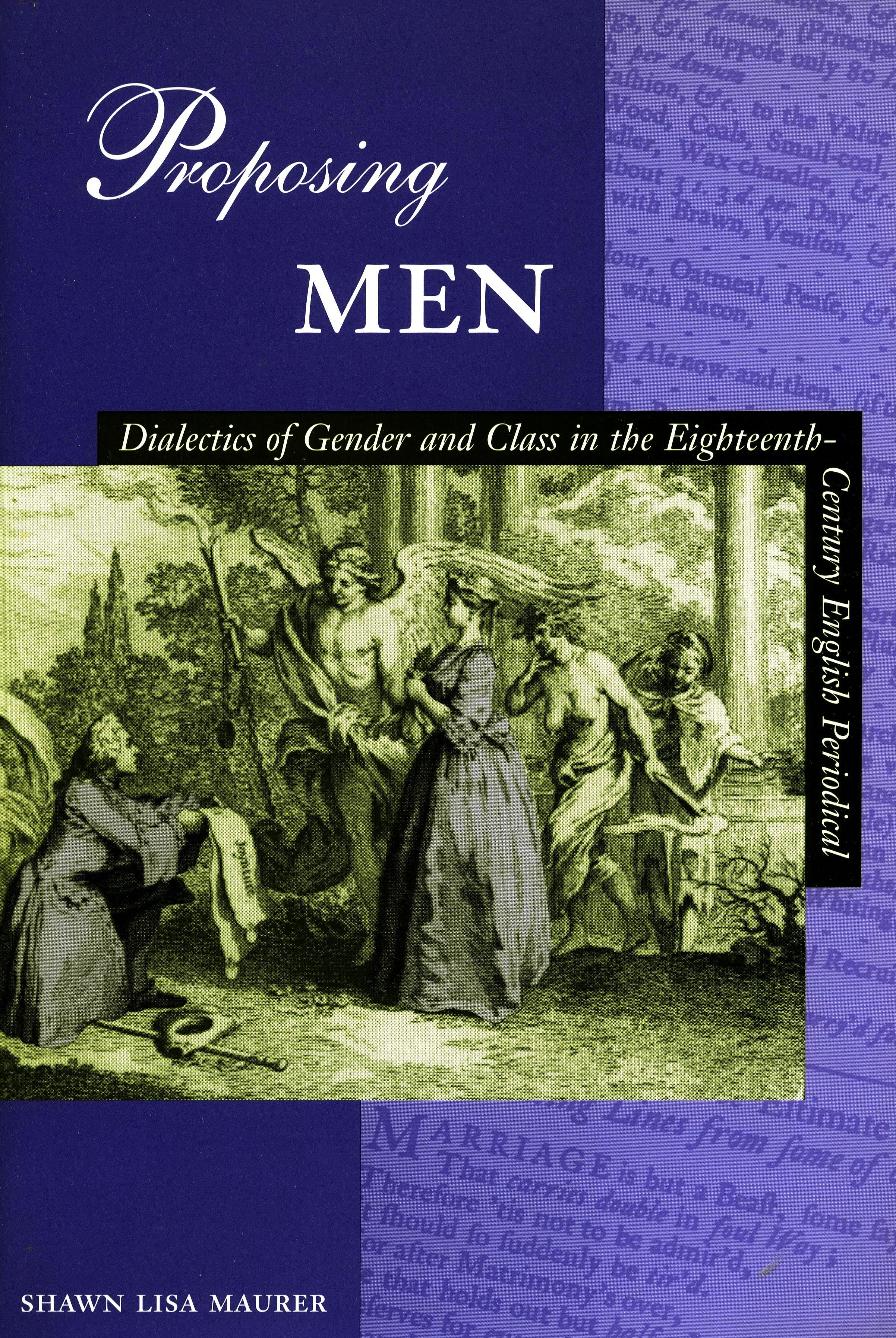 Book cover image for Proposing Men ISBN: 9780804733533