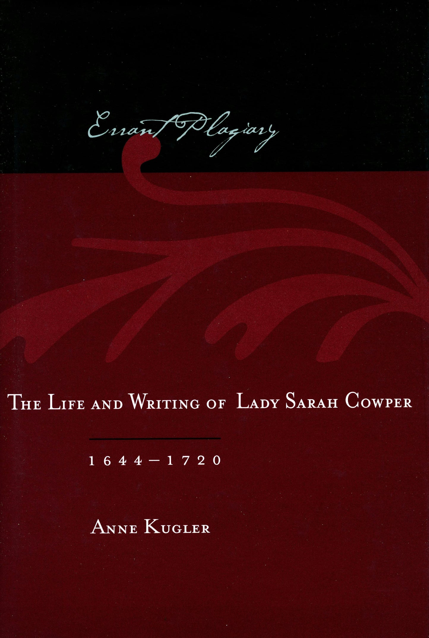 Book cover image for Errant Plagiary ISBN: 9780804734189