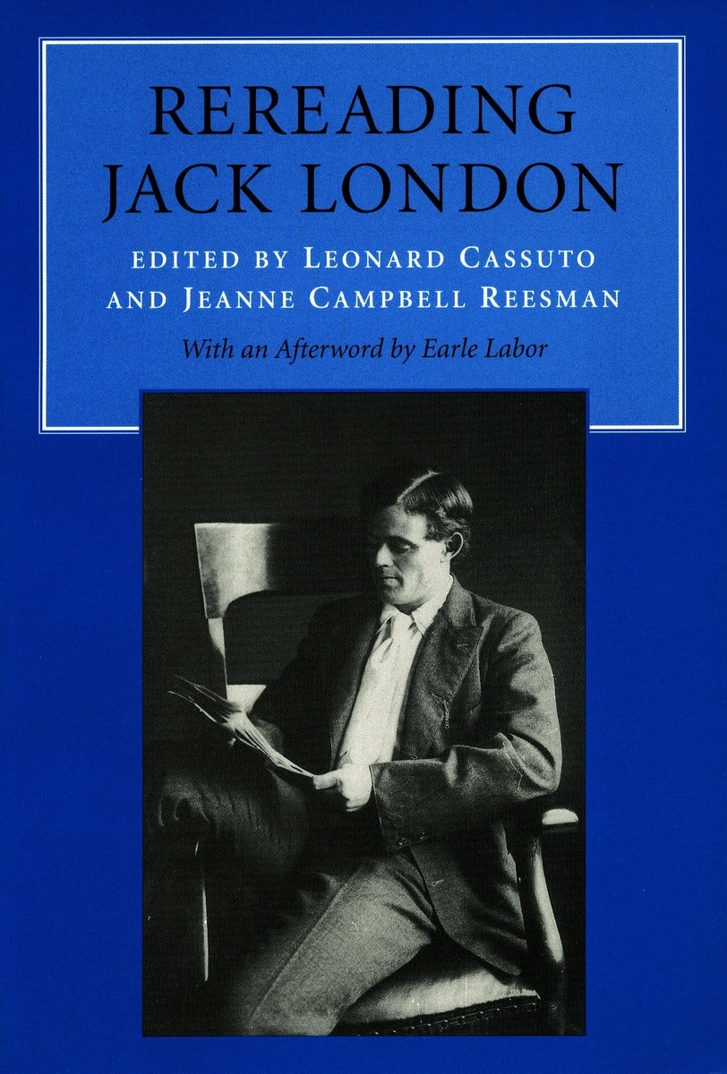 Book cover image for Rereading Jack London ISBN: 9780804735162