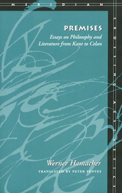 Book cover image for Premises ISBN: 9780804736206
