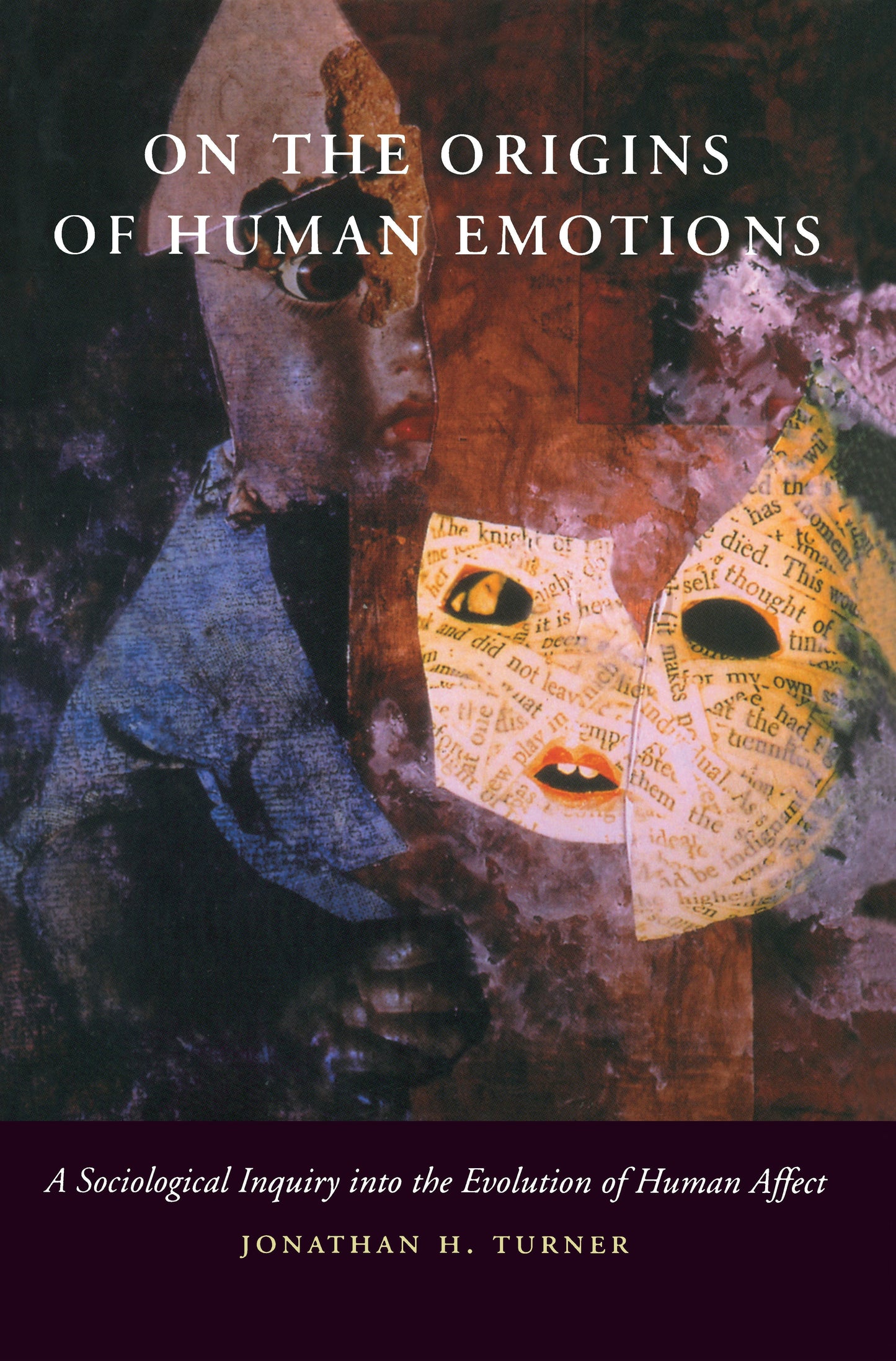 Book cover image for On the Origins of Human Emotions ISBN: 9780804737197