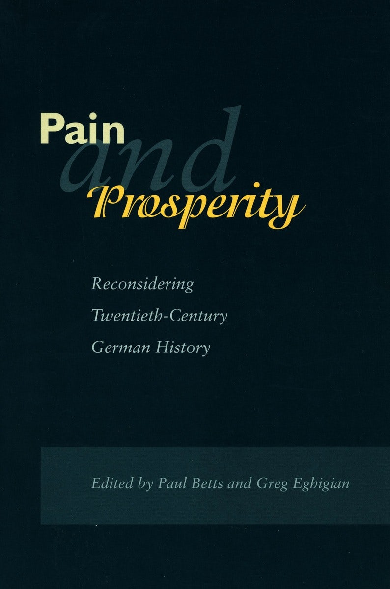 Book cover image for Pain and Prosperity ISBN: 9780804739382