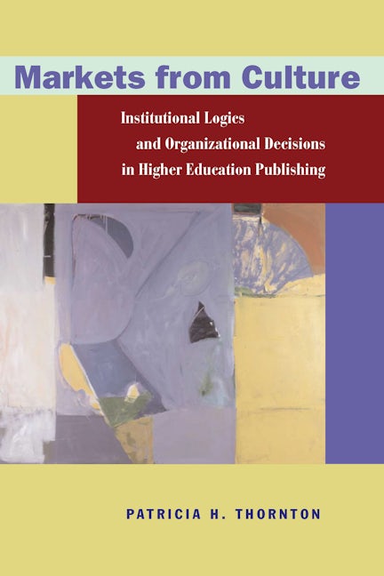 Book cover image for Markets from Culture ISBN: 9780804740210