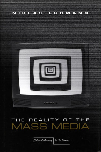 Book cover image for The Reality of the Mass Media ISBN: 9780804740760