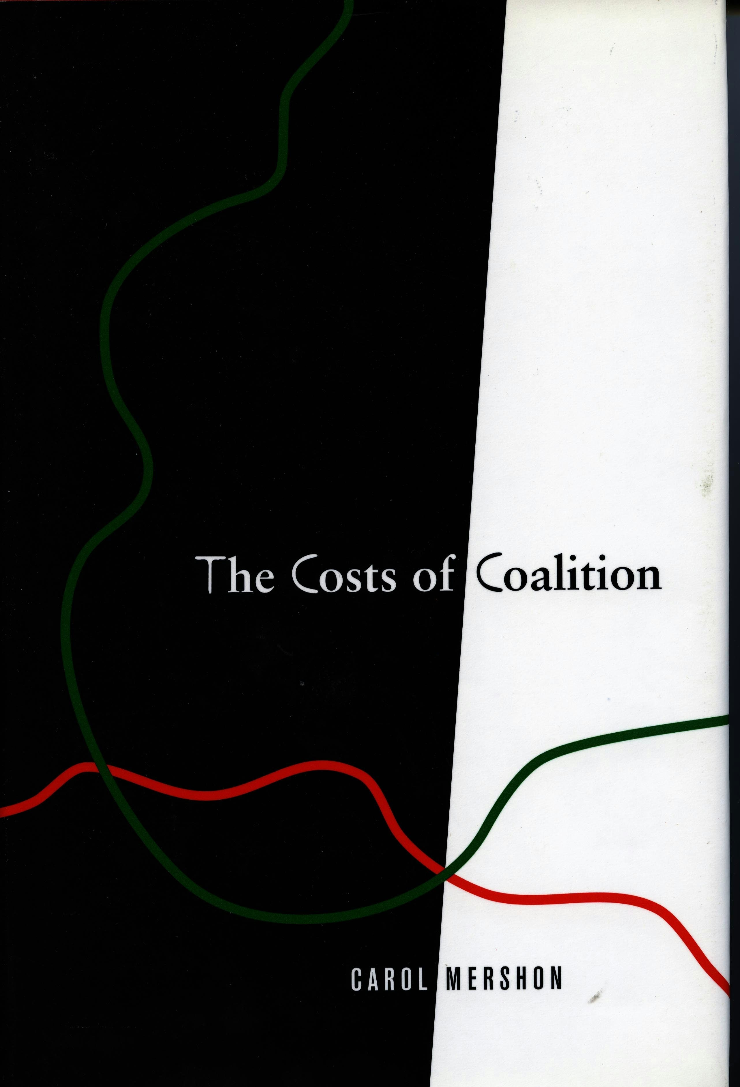Book cover image for The Costs of Coalition ISBN: 9780804740838