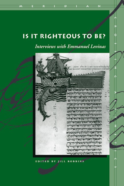 Book cover image for Is It Righteous to Be? ISBN: 9780804743099
