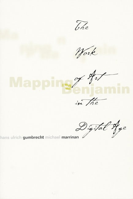 Book cover image for Mapping Benjamin ISBN: 9780804744355