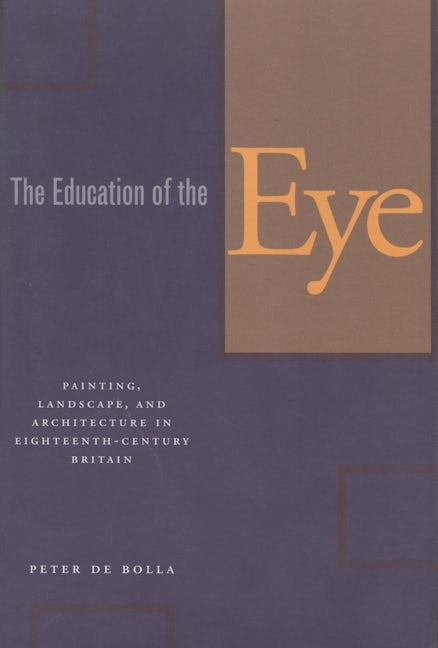 Book cover image for The Education of the Eye ISBN: 9780804744553
