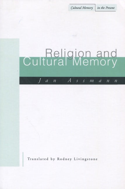 Book cover image for Religion and Cultural Memory ISBN: 9780804745222