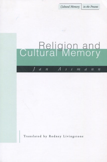 Book cover image for Religion and Cultural Memory ISBN: 9780804745239