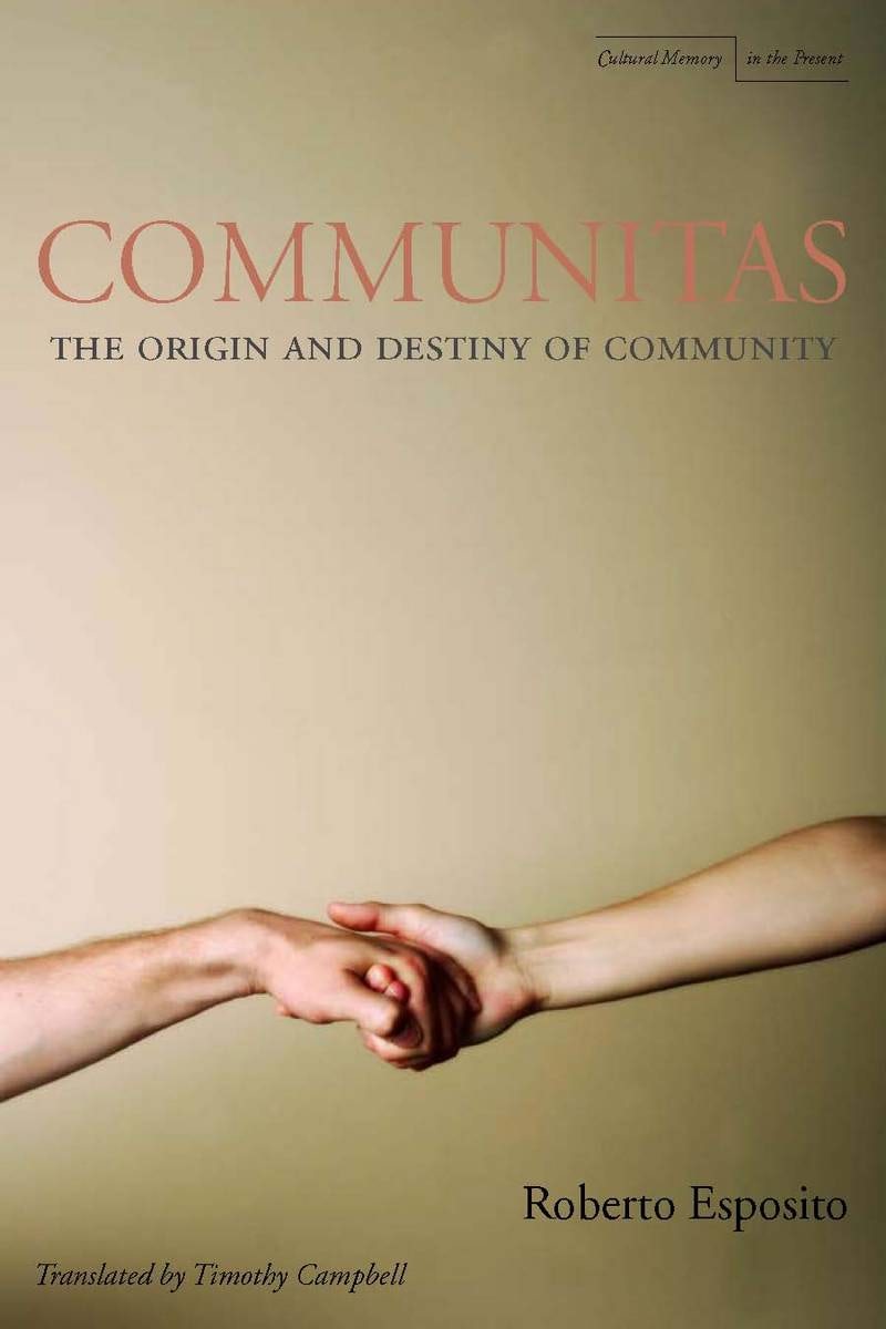 Book cover image for Communitas ISBN: 9780804746465