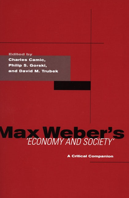 Book cover image for Max Weber's Economy and Society ISBN: 9780804747172