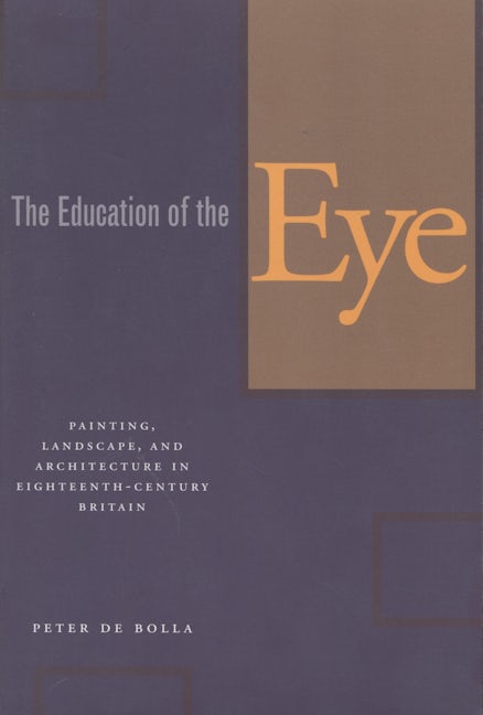 Book cover image for The Education of the Eye ISBN: 9780804748001
