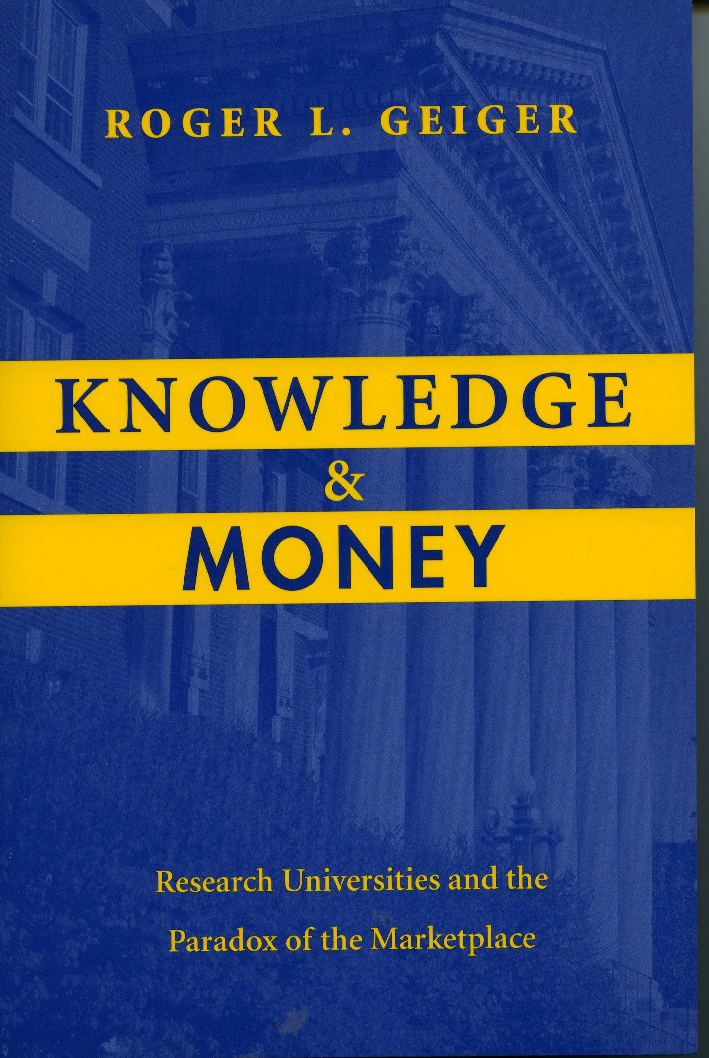 Book cover image for Knowledge and Money ISBN: 9780804749268