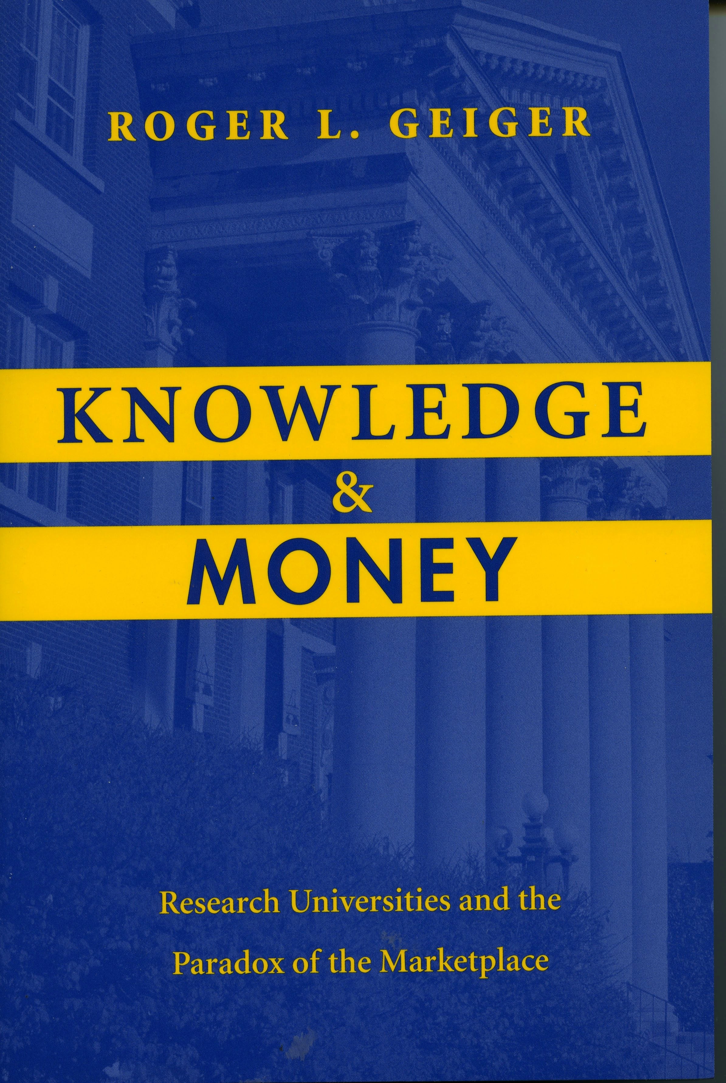 Book cover image for Knowledge and Money ISBN: 9780804749268
