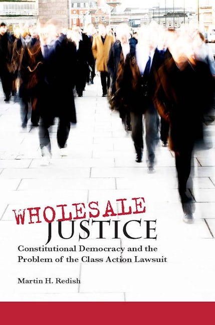 Book cover image for Wholesale Justice ISBN: 9780804752756