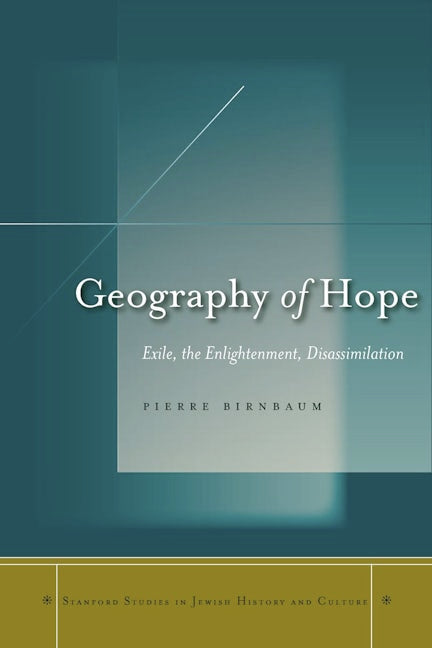 Book cover image for Geography of Hope ISBN: 9780804752930