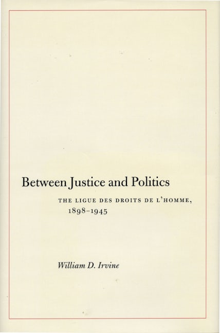 Book cover image for Between Justice and Politics ISBN: 9780804753173