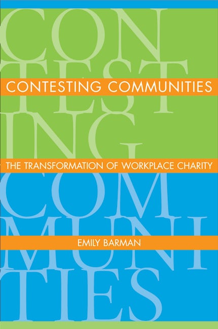 Book cover image for Contesting Communities ISBN: 9780804754484