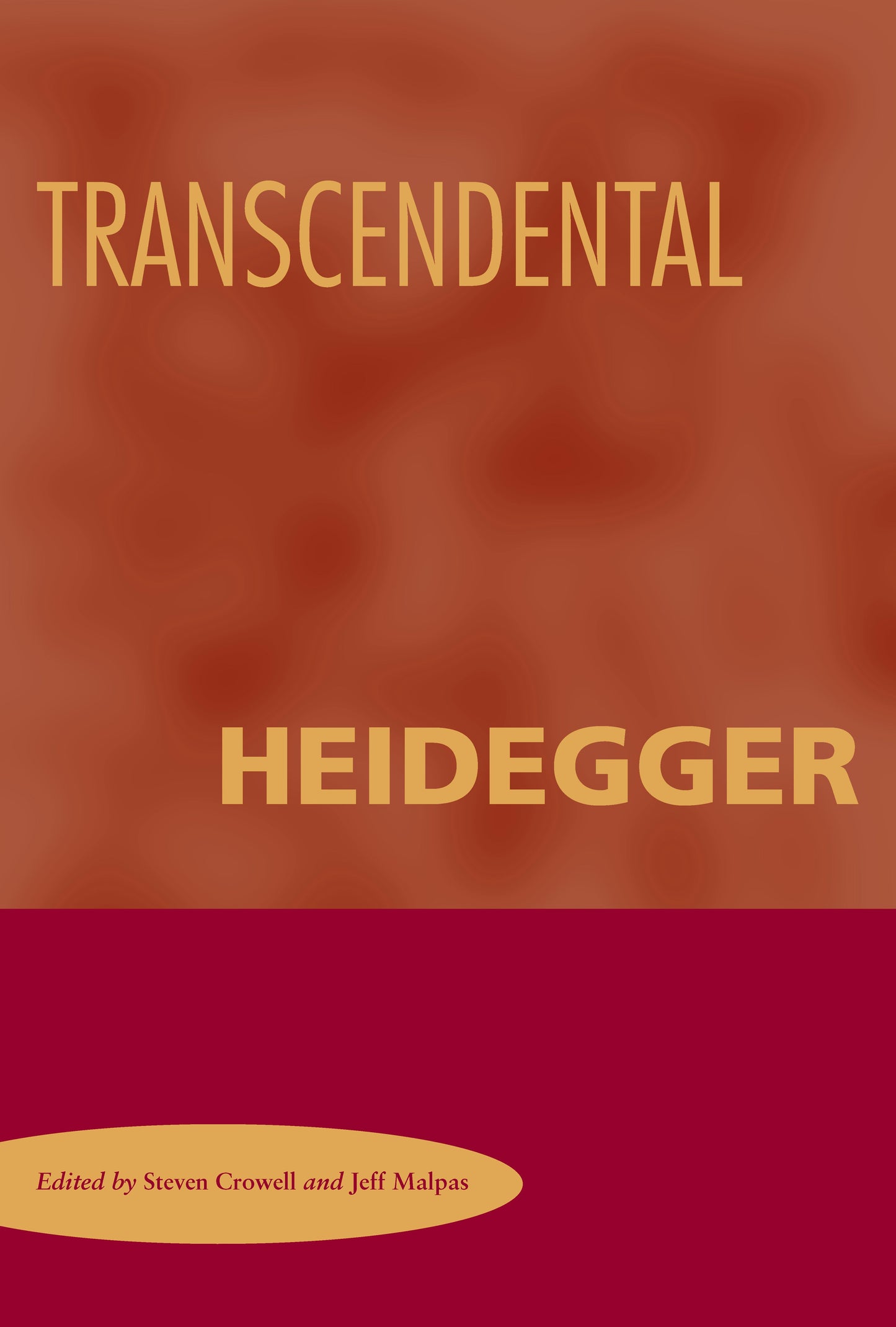 Book cover image for Transcendental Heidegger ISBN: 9780804755108