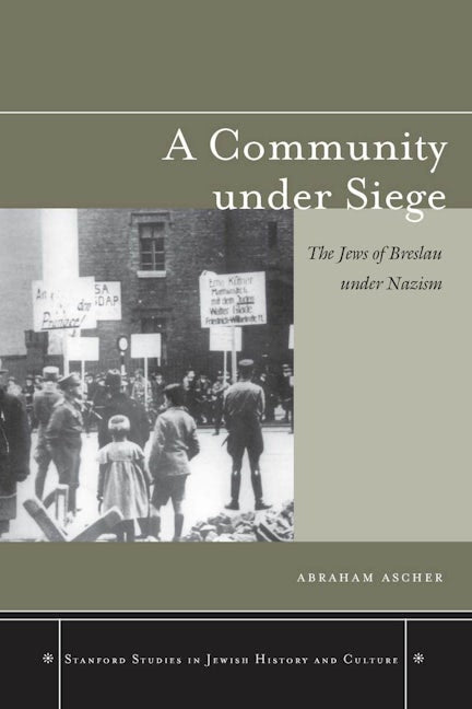 Book cover image for A Community under Siege ISBN: 9780804755184